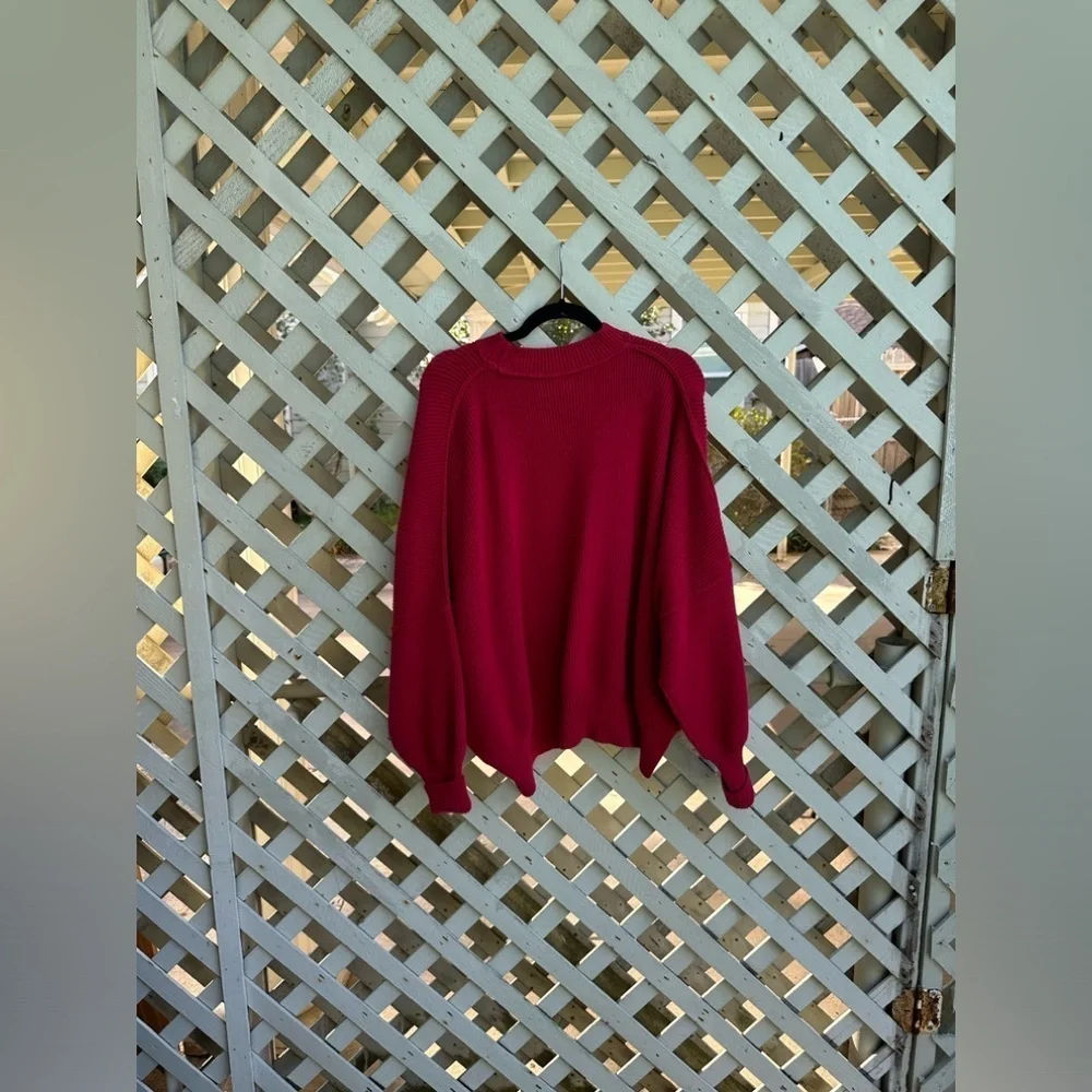 Free people easy street tunic sweater